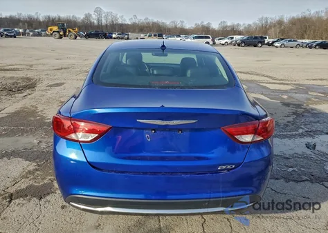 2016 Chrysler 200 Limited z USA, uszkodzony, nr VIN 1C3CCCAB3GN177861